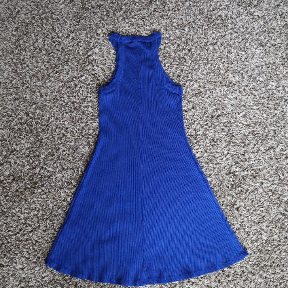 EXPRESS Women Summer Blue Dress Size XS - Picture 10 of 14